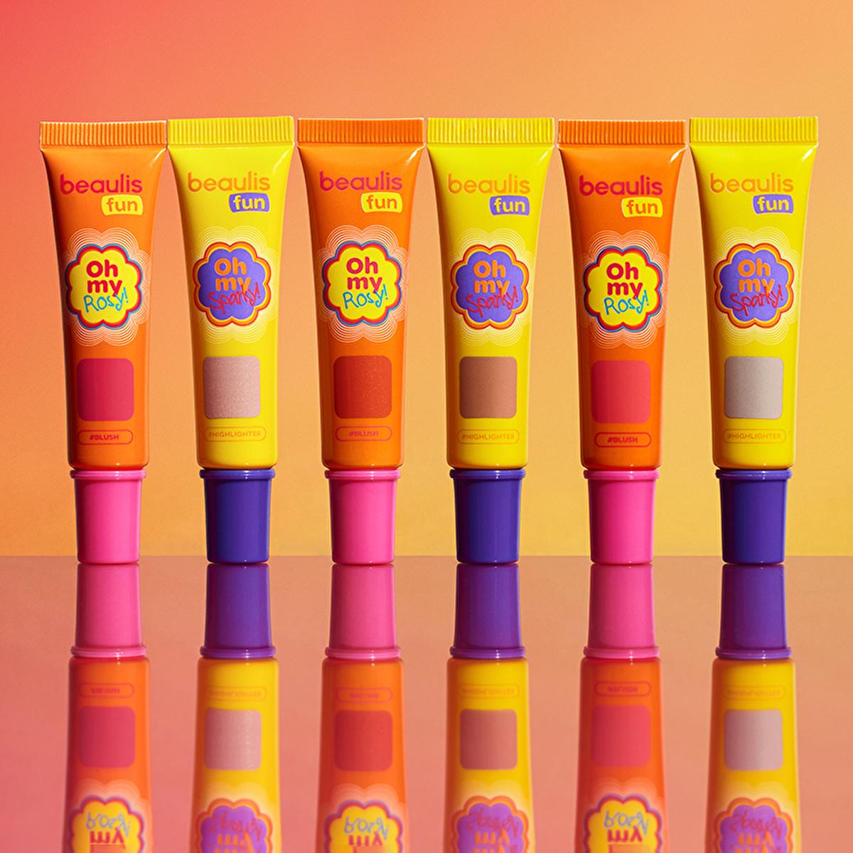 Beaulis Fun Oh My Sparky Liquid Highlighter - Radiant Glow, Easy Makeup Application