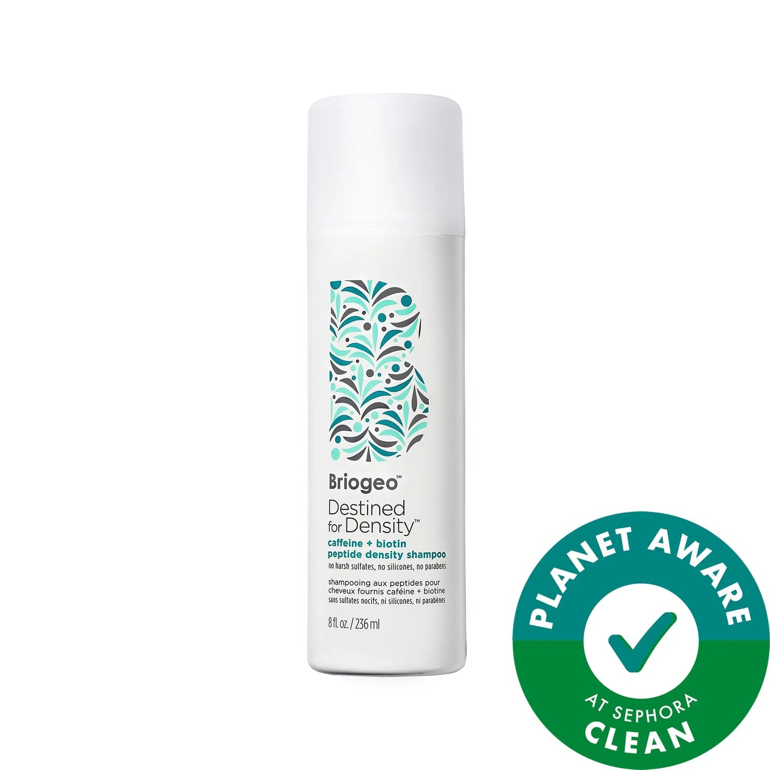 Briogeo Density-Boosting Shampoo for Thicker, Fuller Hair - Vegan, Cruelty-Free, Fine Hair Care
