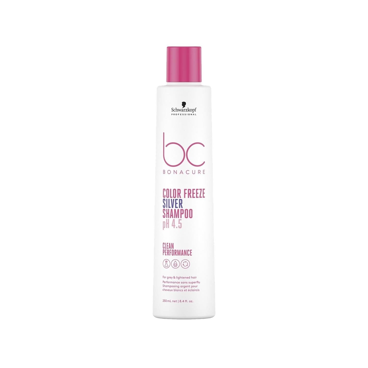 Bonacure Color Protecting Shampoo for Colored Hair - Silver Tone Enhancement, 250ml