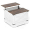 Farmhouse Lift Top Coffee Table with Hidden Storage Compartment