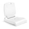 Foldable Outdoor Pool Chair with Handle and Back Support