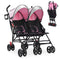 Foldable Twin Baby Double Stroller Ultralight Umbrella Kids Stroller
