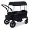 Foldable Wagon Stroller for 2 Kids Double Seater Toddler Stroller with Removable Canopy