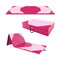 10 Feet x 4 Feet x 2 Inch Folding Exercise Mat with Hook and Loop Fasteners