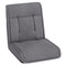 Folding Floor Chair Convertible Lazy Chair with 14-Poistion Adjustable Backrest