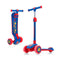 Folding Kids Scooter with Extra Wide Deck and LED Lighted PU Wheels