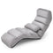 Folding Lazy Sofa Chair Stylish Sofa Couch Beds Lounge Chair W/Pillow