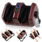 Foot and Calf Massager with Heat Shiatsu Deep Kneading Rolling Smart Electric Leg Massager