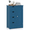 Standing Indoor Wooden Cabinet with 4 Drawers