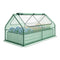 6 x 3 x 3 Feet Galvanized Raised Garden Bed with Greenhouse