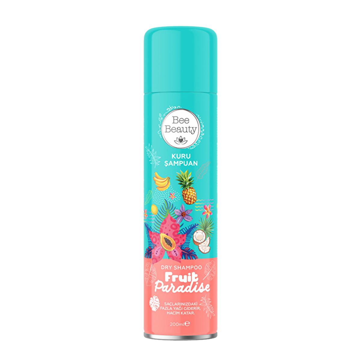 Bee Beauty Dry Shampoo - Absorbs Excess Oil, Adds Volume - 200ml