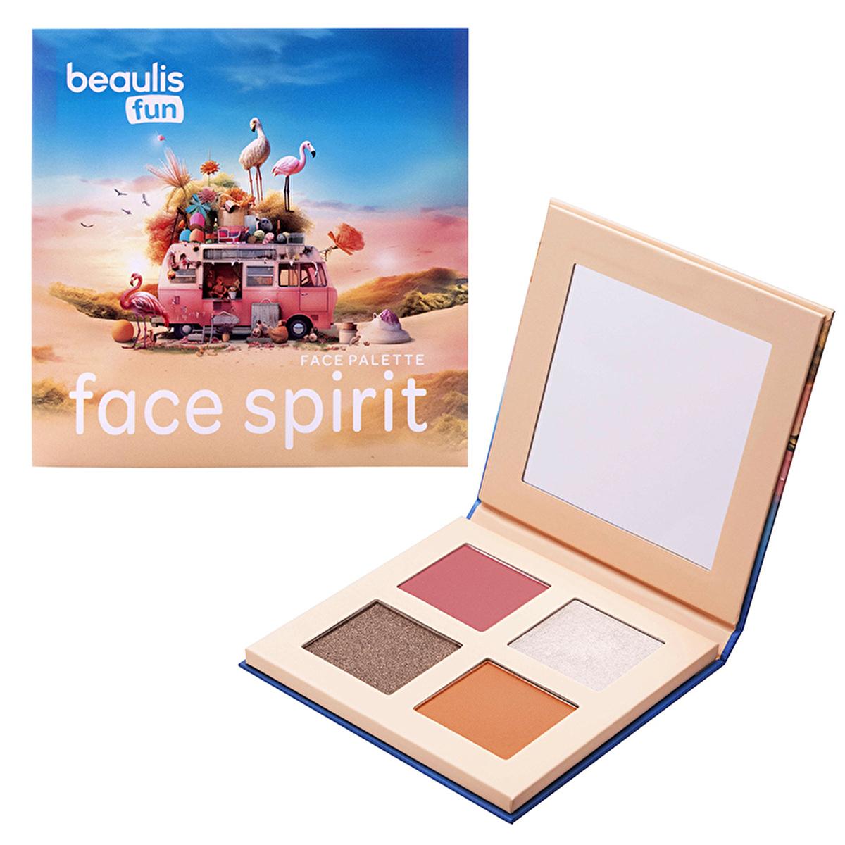Beaulis Makeup Palette - Fun Face Spirit 903 Luminous Play for Enhanced Facial Features