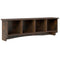 Wall-Mounted Storage Cabinet Hanging Entryway Shelf Coat Rack