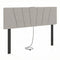 Headboard for Queen and Full Size Bed Geometric Upholstered Head Board