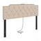 Headboard for Queen and Full Size Bed Rivet Tufted Upholstered Head Board