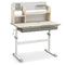 Height Adjustable Kids Study Desk with Tilt Desktop for 3-12 Years Old