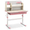Height Adjustable Kids Study Desk with Tilt Desktop for 3-12 Years Old