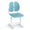 Height-adjustable Kid's Study Chair with Double Back Support and Breathable Seat for 3+ Years Old
