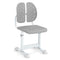 Height-adjustable Kid's Study Chair with Double Back Support and Breathable Seat for 3+ Years Old