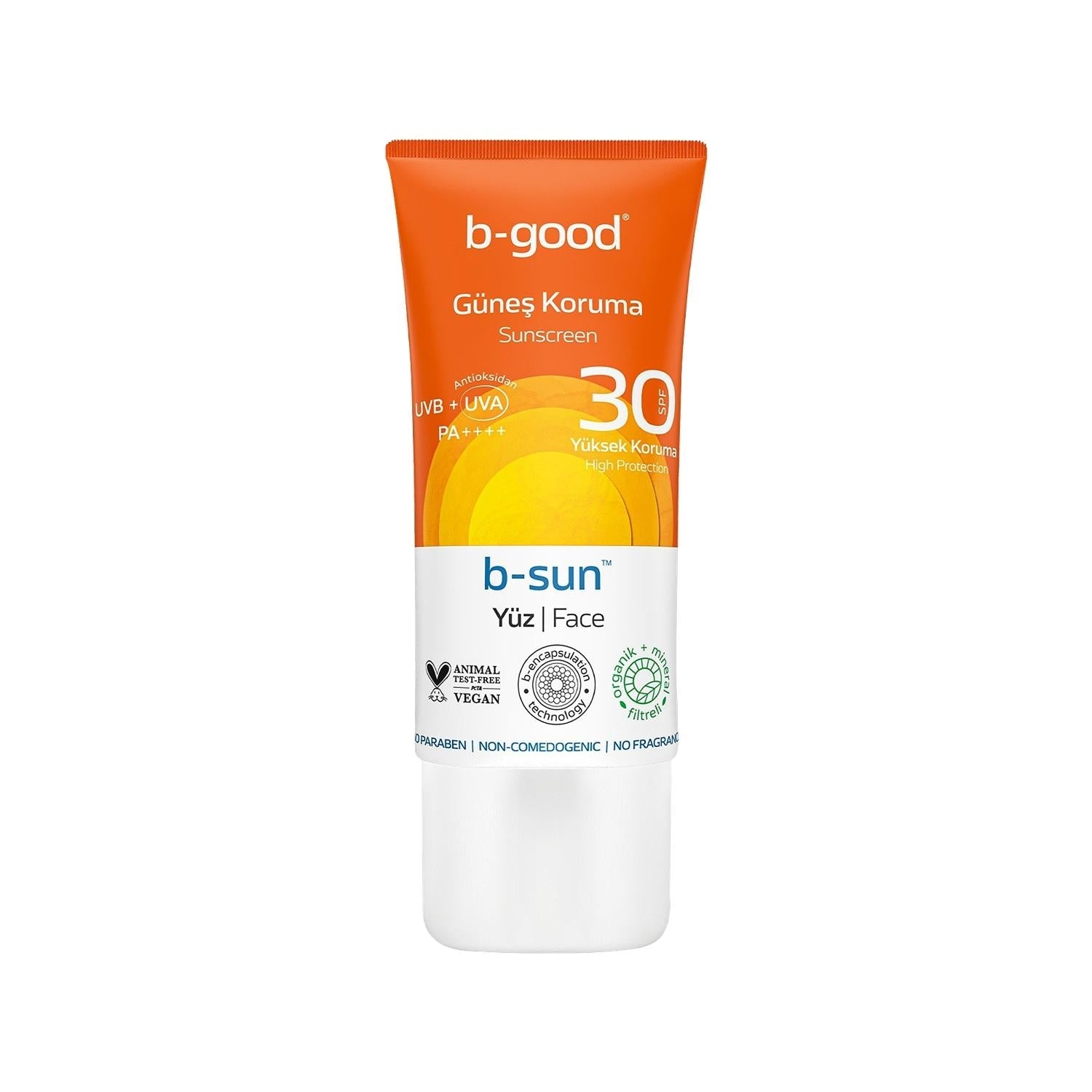 b-good Facial Sunscreen SPF 30 - Protects Against UV Rays, Prevents Premature Aging - 1.69 fl oz