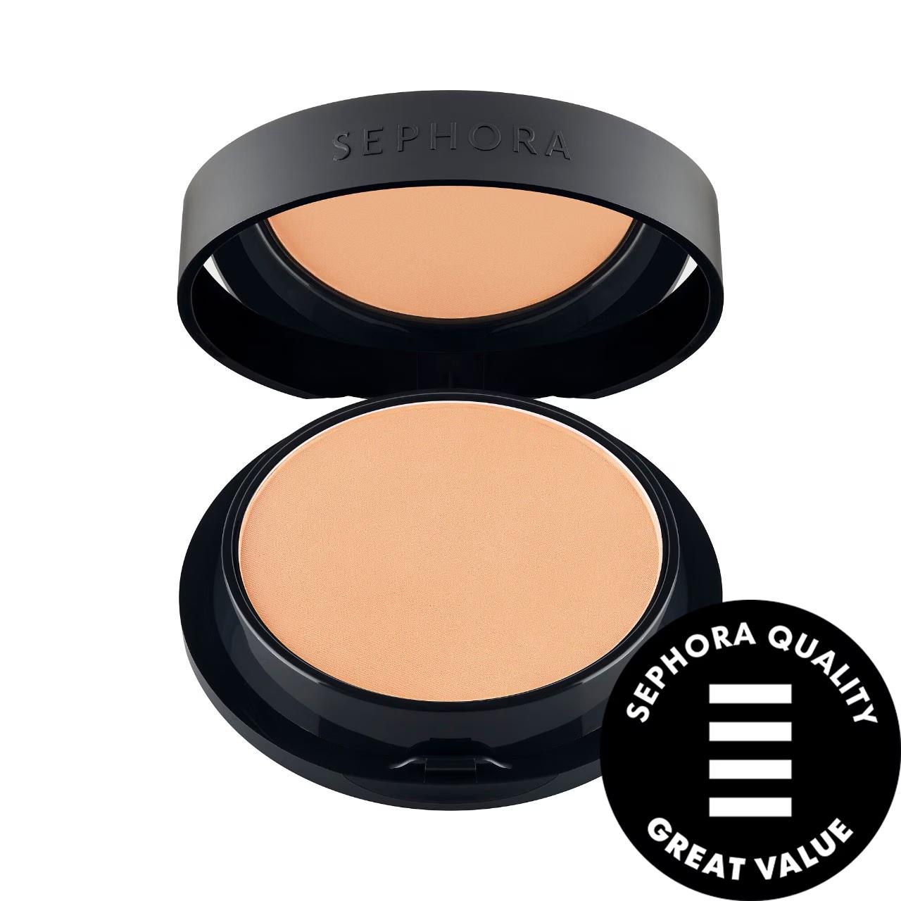 Best Skin Matte Powder Foundation - Long-Wearing, Buildable Coverage, Matte Finish