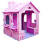 Indoor Cottage Playset with Roof and Chimney for Creative Play