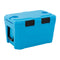 Insulated Portable Cooler Hard Shell Ice Chest with 2 Cup Holders Bottle Opener and Drain Plug