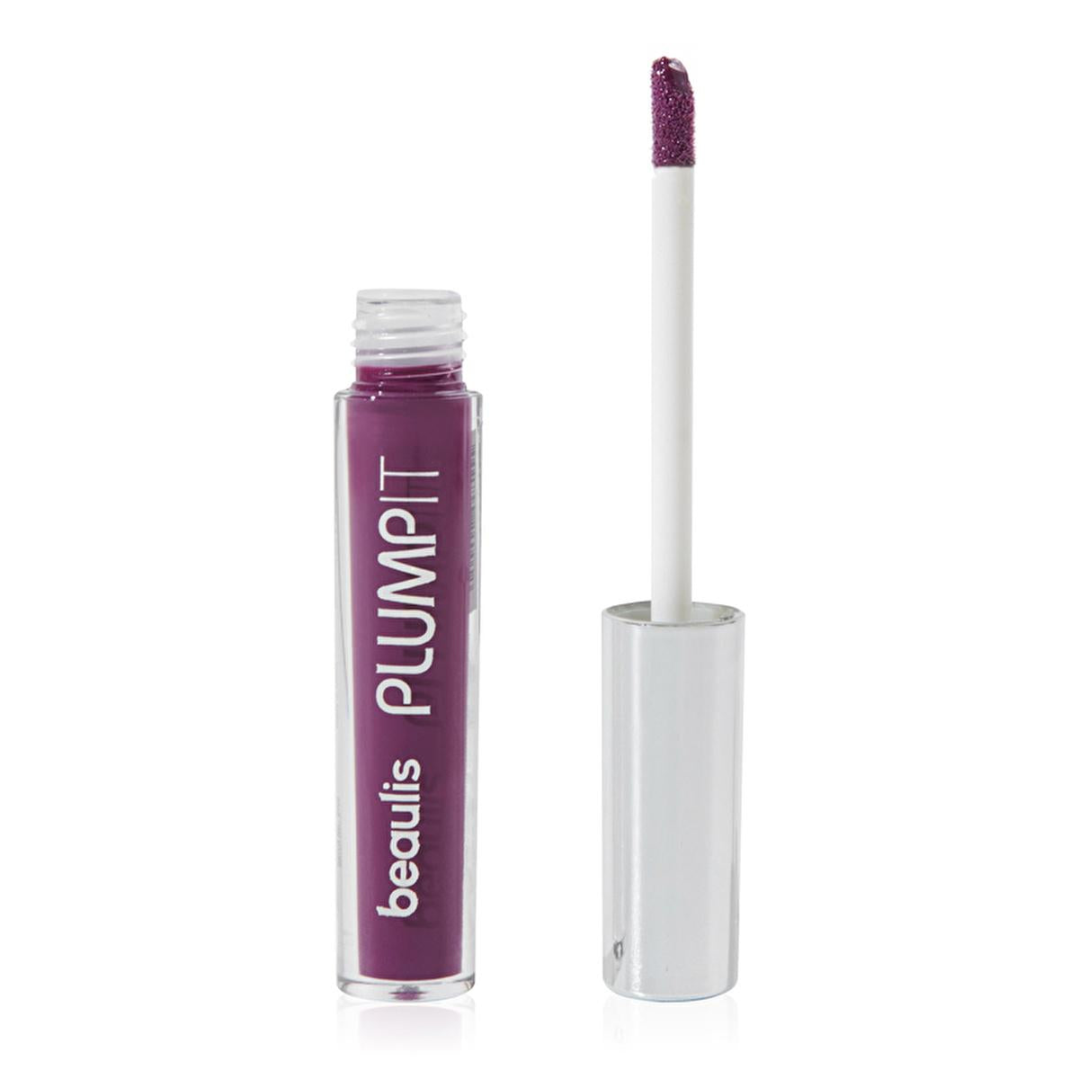 Beaulis Plump It Lip Gloss - Non-Sticky, Moisturizing, and Plumping Effect - Amethyst Shine