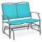 Iron Patio Rocking Chair for Outdoor Backyard and Lawn