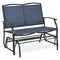 Iron Patio Rocking Chair for Outdoor Backyard and Lawn