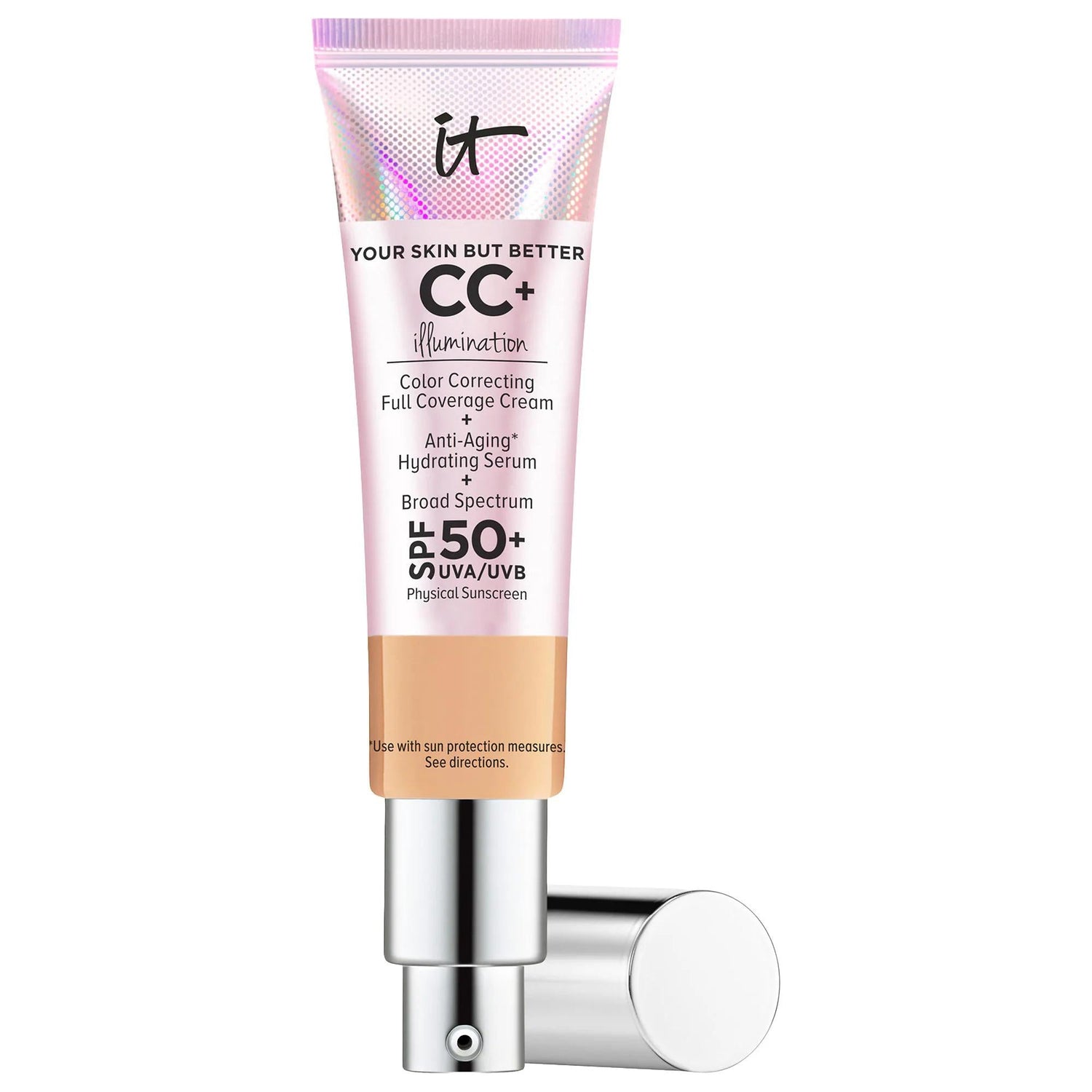 CC+ Cream Illumination with SPF 50+ - Full Coverage, Anti-Aging Foundation