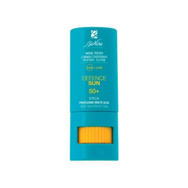 Bionike Defence Sun SPF50+ Sunscreen Stick for Sensitive Skin - Portable Broad-Spectrum Protection for Lips, Nose, and Ears