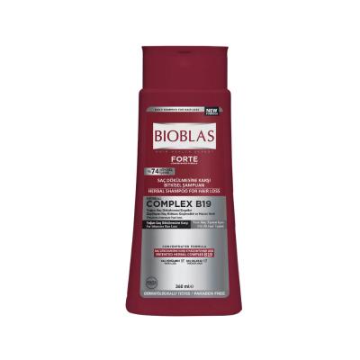 Bioblas Forte Shampoo - Nourishing Anti-Hair Loss for All Hair Types, 12.17 fl oz