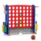 Jumbo 4-to-Score Game with Ring-toss and Basketball Hoop