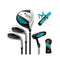 Junior Complete Golf Club Set for Kids with Rain Hood Right Hand Children Golf Age 8-10 Years Old