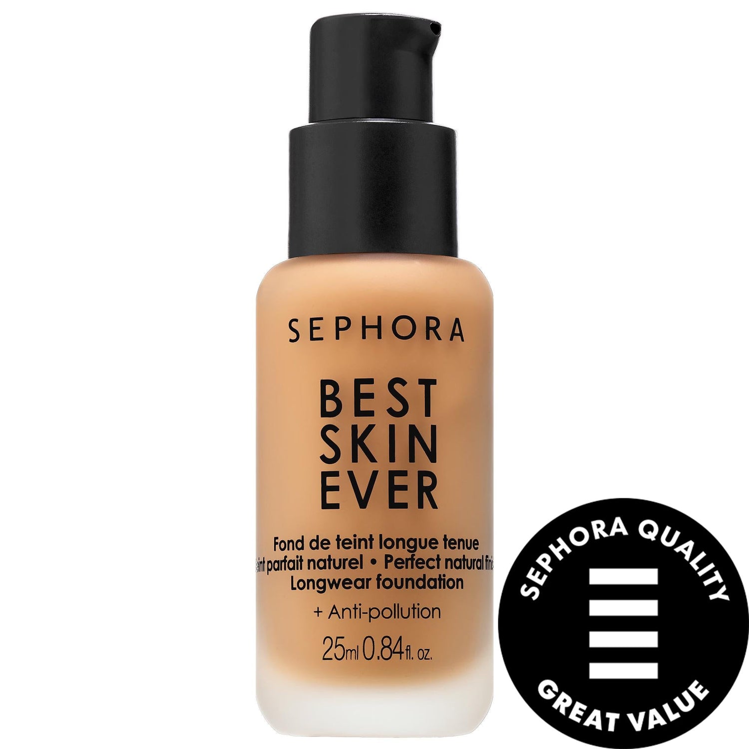 Best Skin Ever Liquid Foundation - Natural Finish, Long-Lasting Hydration & Anti-Pollution Protection