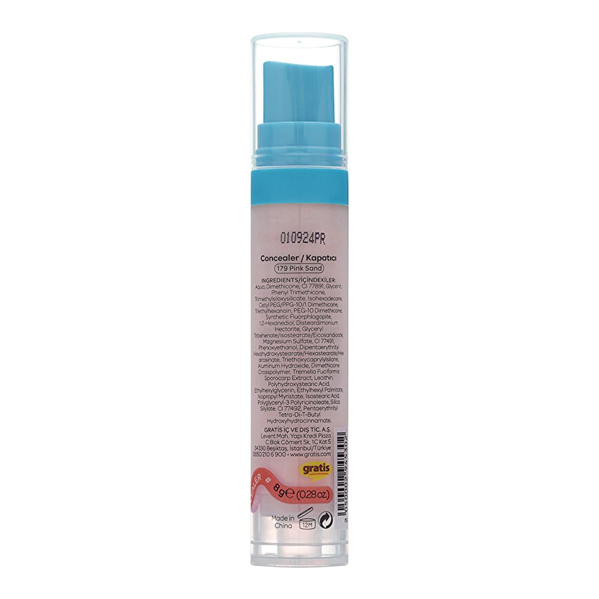 Beaulis Fun Cover Concealer: Achieve Flawless Skin, Lightweight Medium-Full Coverage - Blemish & Dark Circle Concealer