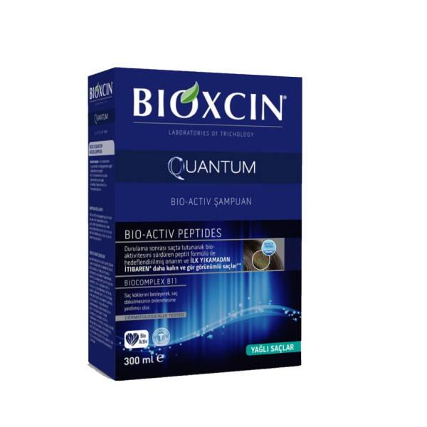 Bioxcin Quantum: Anti Hair Loss Shampoo for Oily Hair - Thicker, Fuller Hair with Natural Paraben-Free Formula, Cleanses & Volumizes