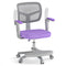 Kids Desk Chair Children Study Chair with Adjustable Height Armrest and Footrest