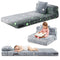 Kids Folding Sofa Bed Floor Mattress Glow in the Dark with Pillow
