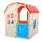 Kids Outdoor Playhouse with Openable Windows and Door for Indoor Room
