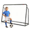 2-in-1 Kids Soccer Rebounder and Soccer Goal with Adjustable Height
