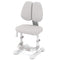 Kids Study Chair with Adjustable Double Backrest and Footrest