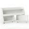 Kids Toy Storage Organizer Wooden Bookcase with 2 Movable Drawers