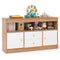 Kids Toy Storage Organizer with Open Shelf and 2 Drawers for Playroom