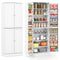 Kitchen Pantry Cabinet 65.5 Inch Freestanding Tall Buffet Cupboard