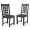 Kitchen Side Dining Chair Set of 2 with Rubber Wood Frame