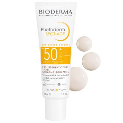 Bioderma Photoderm SPF50+ Sunscreen Cream for Sensitive Skin - Broad Spectrum Protection, Anti-Aging, Hypoallergenic