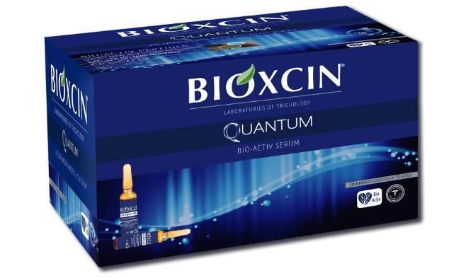 Bioxcin Quantum Bio-Activ Hair Serum - Nourishing Hair Care for Damaged Hair, 15x6 ml