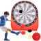 Large Dart Board for Kids with 4 Kick Balls